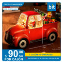 ADORNO NAVIDEÑO DE RESINA COD: WDL-24063A -- CJN 8 UNDS
