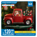 ADORNO NAVIDEÑO DE RESINA COD: C010724-WDL-22015 A/B - CJN  6 UNDS