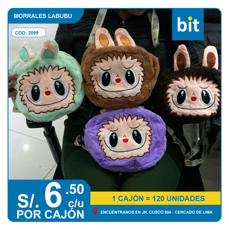 C03 MORRAL LABUBU / COD: E-2099 CJN 120 UNDS