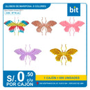 C02-GLOBOS MARIPOSA - POR CAJÓN