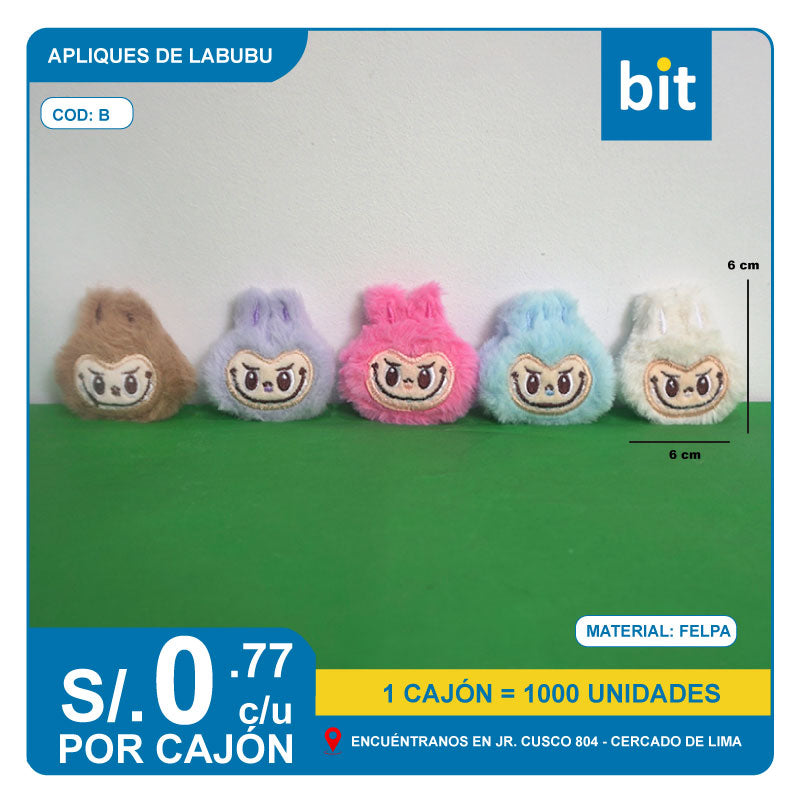 C03 APLIQUES / COD: B - CJN 1000 UNDS