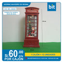 C02 ADORNO NAVIDEÑO DE RESINA / COD: WDL-25002B- CJN 12 UNDS