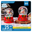 C02 ESFERA NAVIDEÑA DE RESINA / COD: 7941-1 - CJN 24 UNDS