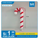 C03 ADORNO NAVIDEÑO / COD:J725-TH283  17cm - CJN 240 UNDS