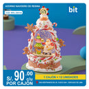 C02 ADORNO NAVIDEÑO DE RESINA / COD: WDL-25014A- CJN 12 UNDS