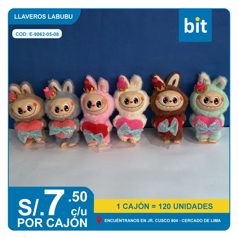C03 LLAVERO LABUBU / COD:E-9062-05-08- CJN 120 UNDS