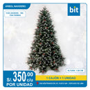 C03 ÁRBOL NAVIDEÑO / COD: 25GS055 - 180 - 1044 RAMAS- CJN 1 UND