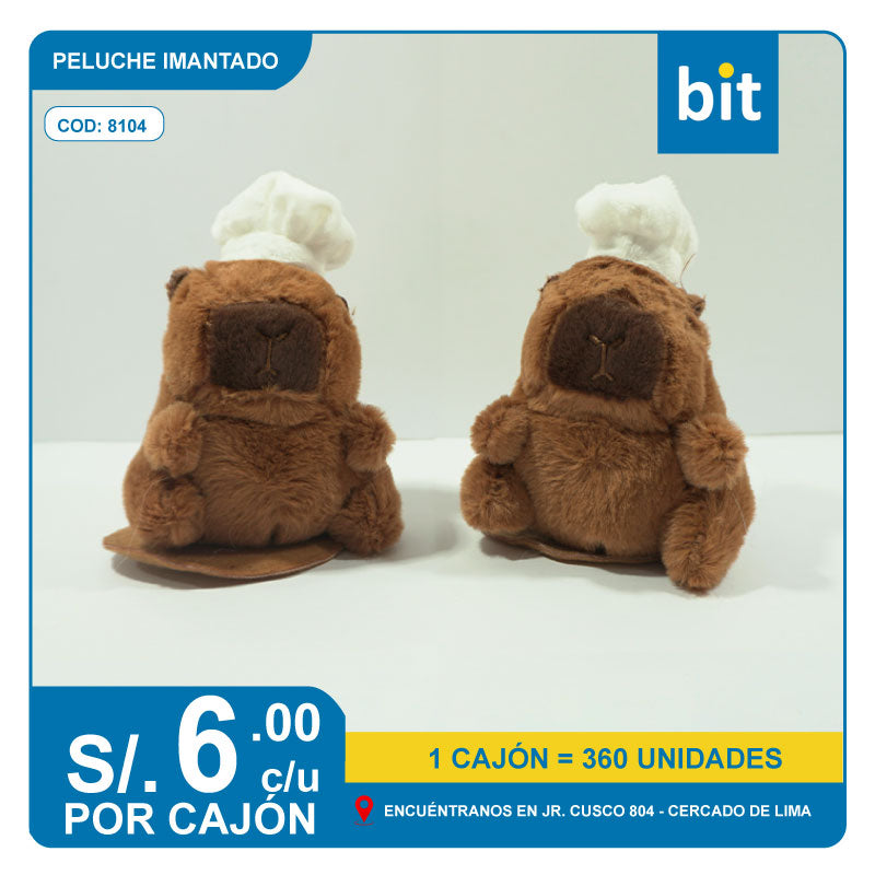 📦 CAPIBARA IMANTADO COD: 8104 - CJN X 360 UNDS