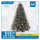 C03 ÁRBOL NAVIDEÑO / COD:GS24049 - 240 - 1741 RAMAS- CJN 1 UND