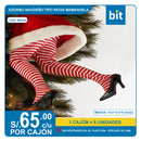 C03 ADORNO NAVIDEÑO TIPO PATAS MAMANUELA / COD: W232C - CJN 6 UNDS