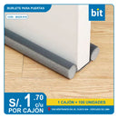 C03 BURLETE PARA PUERTA TAMAÑO:  8cm*93cm/ COD: 36325-A10 CJN 100 UNDS