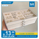 C03 CAJA DE JOYERÍA / COD: R-1383 - CJN 30 UNDS