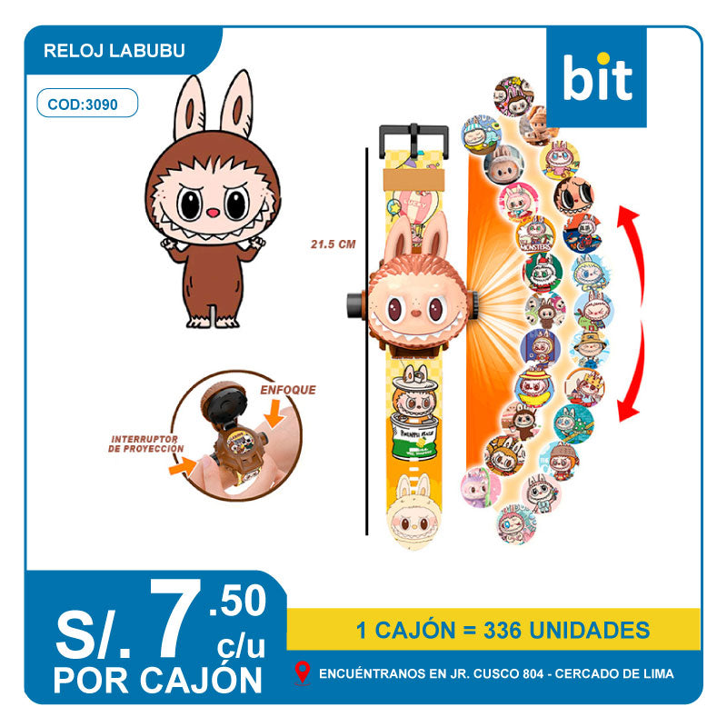 CO3 RELOJ LABUBU / COD: 3090 - CJN 336 UNID