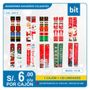 C02 COLGANTE BANDERÍN NAVIDEÑO / COD: 6325-18 CJN 120 UNDS