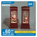 C03 ADORNO NAVIDEÑO TIPO CANDELABRO TAMAÑO: 10.5*105*25 / COD: WDL-25002A/B-  CJN 12 UNDS