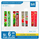 C02 COLGANTE BANDERÍN NAVIDEÑO / COD: 6325-19 CJN 120 UNDS