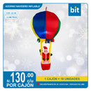 C03  ADORNO NAVIDEÑO INFLABLE DE 1.8M  / COD: Q1-06 - CJN 18 UNDS