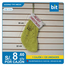 C03  ADORNO DE ARBOL MATERIAL DE PELUCHE  / COD:HT-02- CJN 120 UNDS