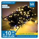 C03 LUCES NAVIDEÑAS 300 L - COLOR CÁLIDO/ COD:19467-3- CJN 50 UNDS