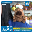 📦 CAPIBARA IMANTADO COD: 8104 - CJN X 360 UNDS (TAMAÑO LLAVERO CAPIBARA)