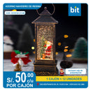 C01 ADORNO NAVIDEÑO DE RESINA COD: WDL-2114B -- CJN  12 UNDS