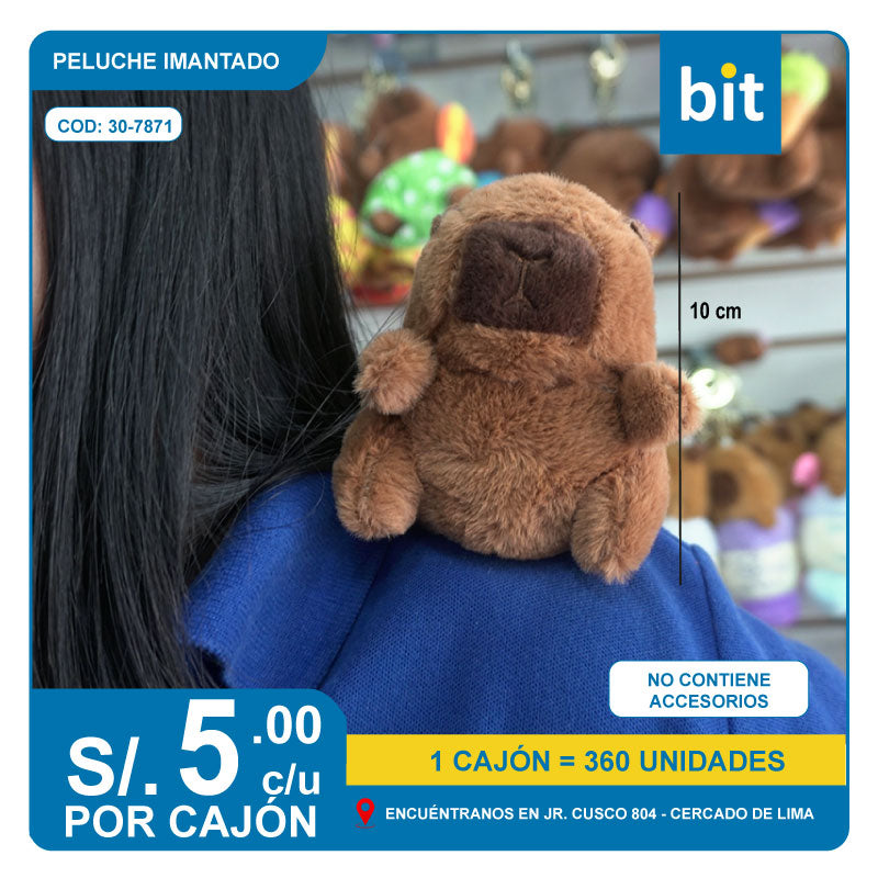 📦 CAPIBARA IMANTADO COD: 30-7871 / 12-7871 CJN X 360 UNDS