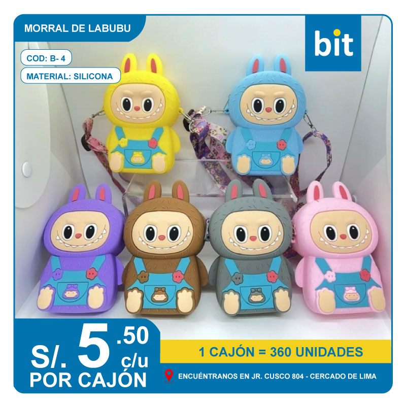 C03 MORRAL DE SILICONA / COD : B-4 CJN 360 UNID