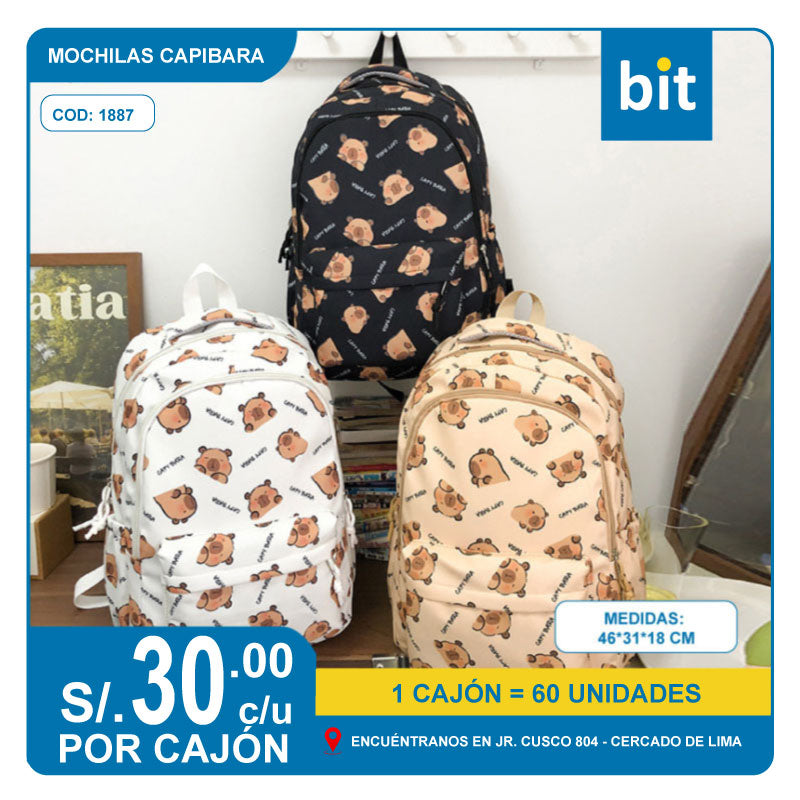 📦 MOCHILAS CAPI 11 : COD : 1887 CJN X 60 UNDS