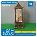 C02 ADORNO NAVIDEÑO DE RESINA / COD: WDL-2114D-1- CJN 12 UNDS
