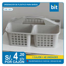 C03 ORDENADOR DE PLASTICO PARA BANOS/ COD: 9079 CJN 48 UNDS