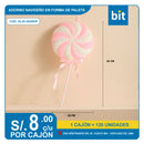 C03 ADORNO ARBOL NAVIDENO  20X42CM / COD:HL20-252003P - CJN 120 UNDS