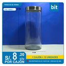 C03 FRASCO DE VIDRIOS / COD:1089G-1- CJN 12 UNDS