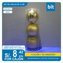 C03 12cm-SET DE 3 BOLAS - GOLD/ COD: 6279-2 - CJN 36 UNDS