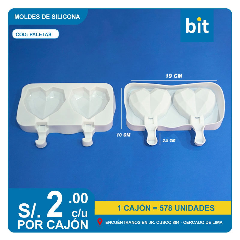 C02-MOLDE DE PALETAS-STOCK POR UNIDADES