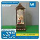 C02 ADORNO NAVIDEÑO DE RESINA / COD: WDL-2114D-1- CJN 12 UNDS