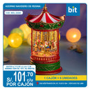 C02 ADORNO NAVIDEÑO DE RESINA / COD: WDL-23026- CJN 6 UNDS