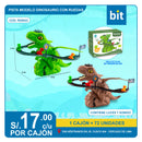 C03 PISTA MODELO DINOSAURIO CON RUEDAS / COD:RD6023 CJN 72 UNDS