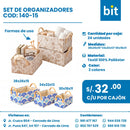 C01 SET DE ORGANIZADORES COD: 140-15 CJN 24 SET