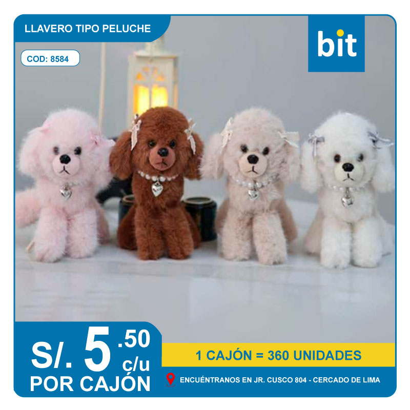 C03 LLAVERO TIPO PELUCHE / COD: 8584 - CJN 360 UNDS