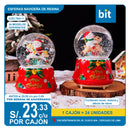 C02 ESFERA NAVIDEÑA DE RESINA / COD: 7941-1 - CJN 24 UNDS