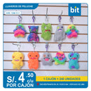 C03 LLAVERO DE PELUCHE/ COD: 1358-11-1 CJN 240 UNDS