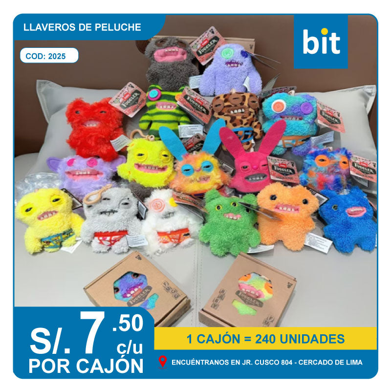 C03 LLAVERO DE PELUCHE  / COD: 2025 - CJN 240 UNDS