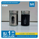 C03 SALERO EN ACERO INOXIDABLE / COD: A16 - CJN 144 UNDS