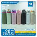 C03 BOTELLA DE ACERO INOXIDABLE / COD: DYB-989-C-720 ML- 50 UNDS