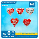 C03- GLOBOS METÁLICOS N.18 / COD GLB-5 - CJN 3000 UNDS