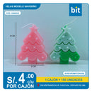 C03 VELA MODELO NAVIDEÑO/ COD: G460035 - 150 UNDS