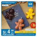 C03 VELA MODELO NAVIDEÑO/ COD: G490255 - 120 UNDS