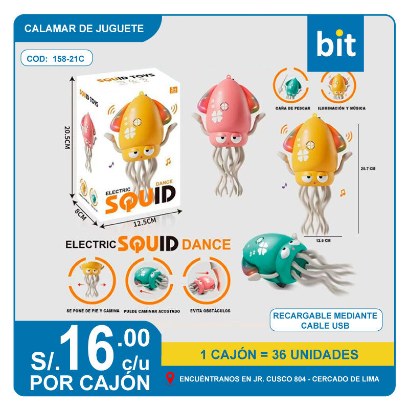 C02 CALAMAR DE JUGUETE / COD: 158-21C CJN 36 UNDS