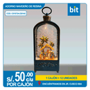 📦 ADORNO NAVIDEÑO DE RESINA COD: C010724-WDL-23014C -- CJN  12 UNDS