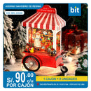 C02 ADORNO NAVIDEÑO DE RESINA / COD: WDL-23024B- CJN 8 UNDS